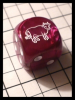 Dice : Dice - 6D - Purple Cow jspassnthru - Ebay Nov 2011